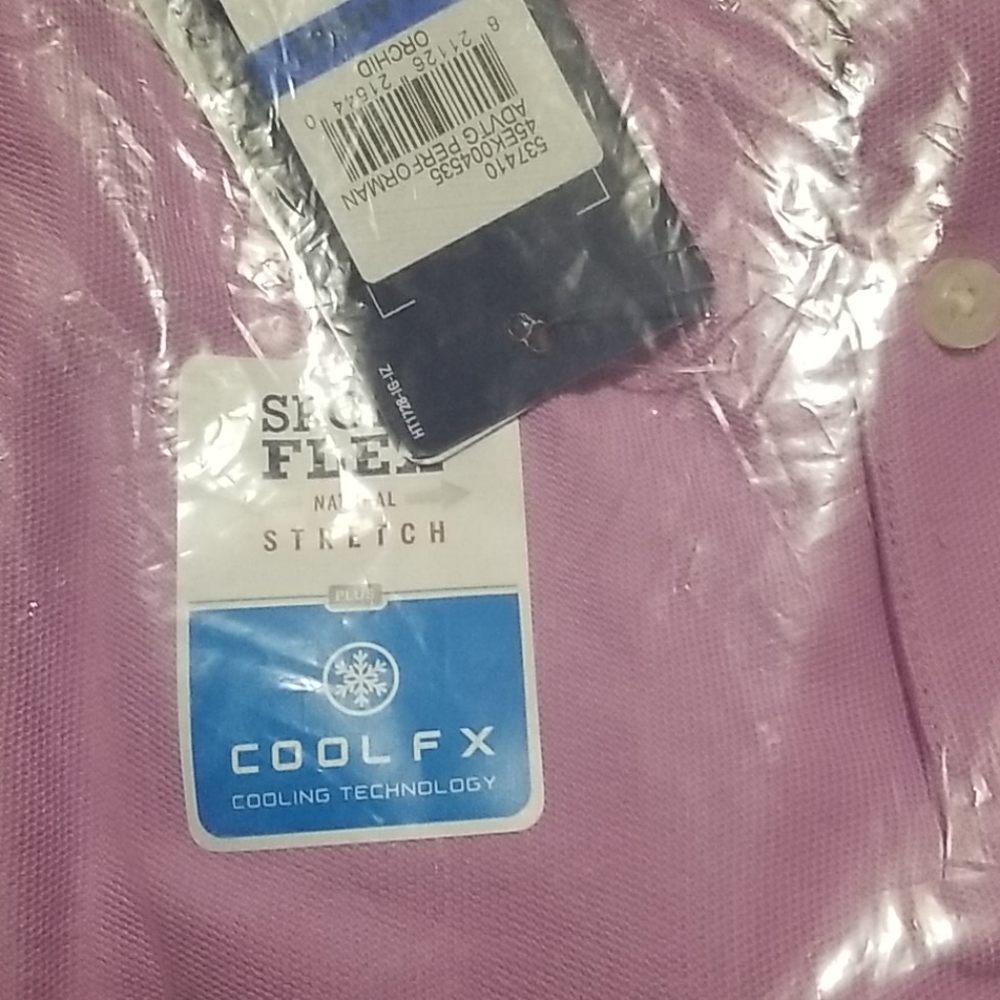 Izod Advantage slim fit XL Orchid color - Picture 6 of 6
